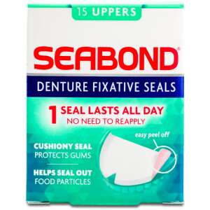 Seabond Denture Fixative Seals 15 Uppers