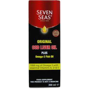 Seven Seas Original Cod Liver Oil Plus Omega-3 Fish Oil 300ml