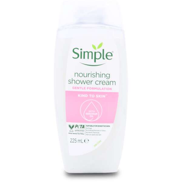 Simple Nourishing Shower Cream 225ml