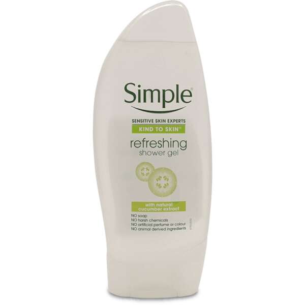 Simple Refreshing Shower Gel 250ml