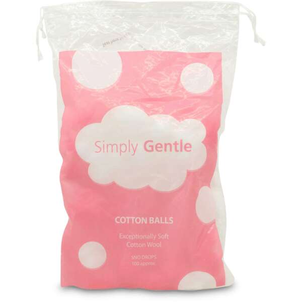 Simply Gentle 100 Cotton Balls