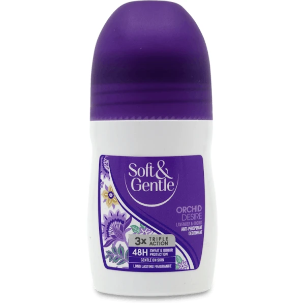Soft & Gentle Anti-Perspirant Roll On Orchid Desire 50ml