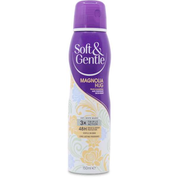 Soft & Gentle Anti-Perspirant Spray Magnolia Hug 150ml