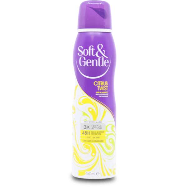 Soft & Gentle Citrus Twist Anti-perspirant 150ml