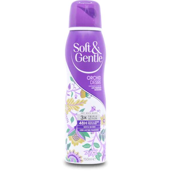 Soft & Gentle Orchid Desire Anti-perspirant 150ml