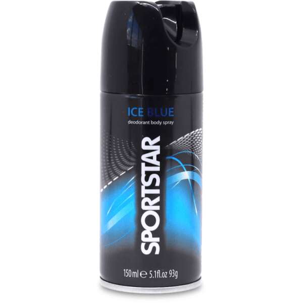 Sportstar Body Spray Ice Blue 150ml