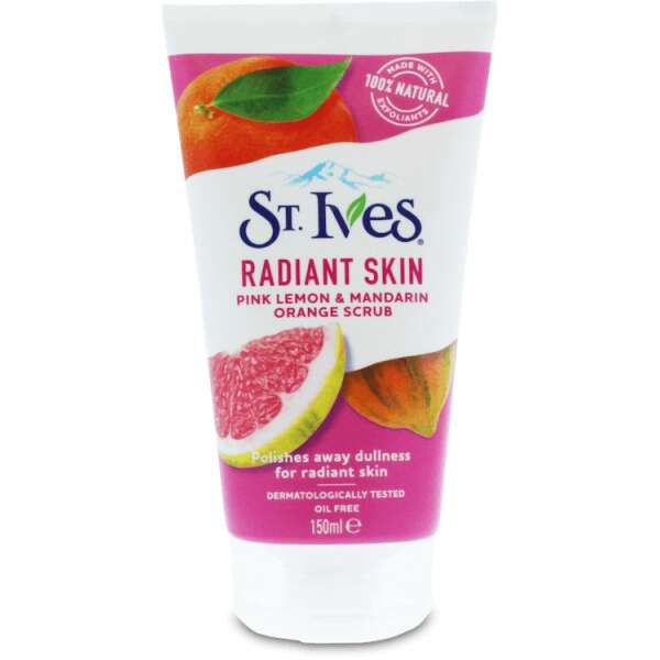 St. Ives Radiant Pink Lemon Scrub 150ml