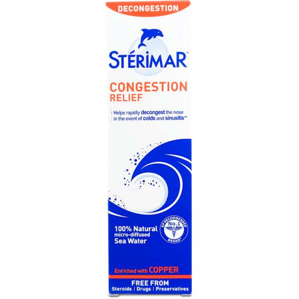 Stérimar Congestion Relief Sea Water Nasal Spray 100ml