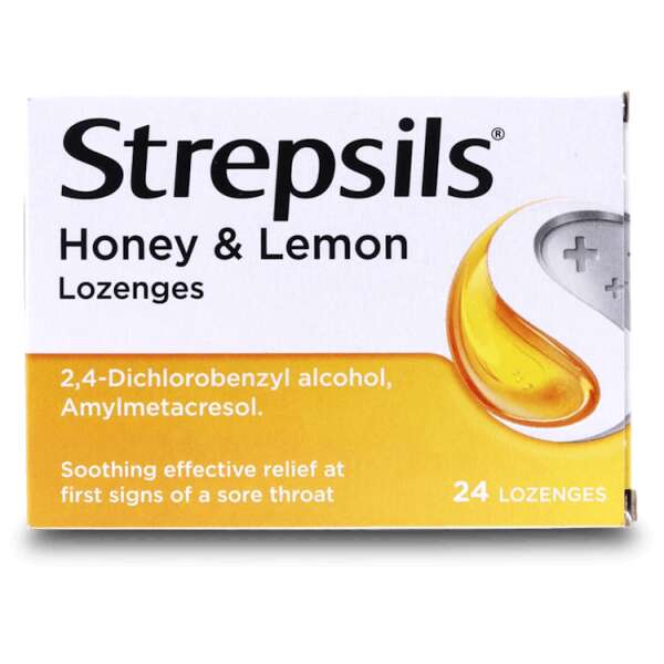 Strepsils Honey & Lemon 24 Pack