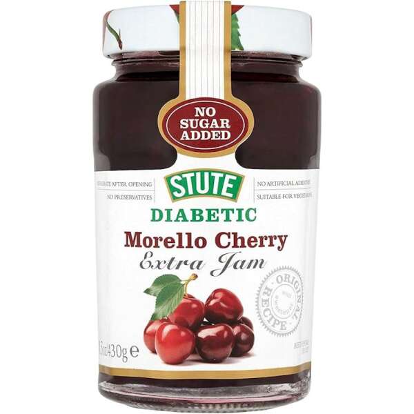 Stute Diabetic Jam Morello Cherry 430g