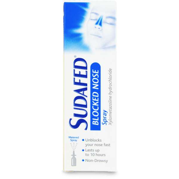 Sudafed Blocked Nose Spray 15ml