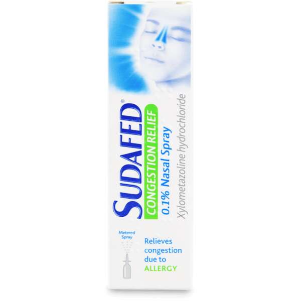 Sudafed Congestion Relief Spray 10ml