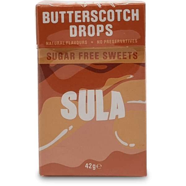 Sula Butterscotch Sugar Free Sweets 42g