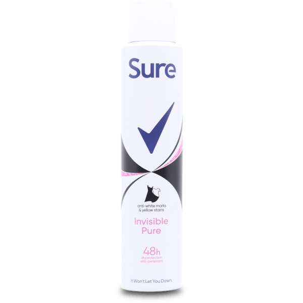 Sure Invisible Pure Anti-perspirant 200ml