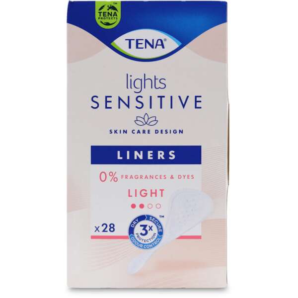 Tena Lady Lights Light Liner 28 pack