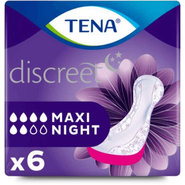 Tena Lady Maxi Night 6 pack