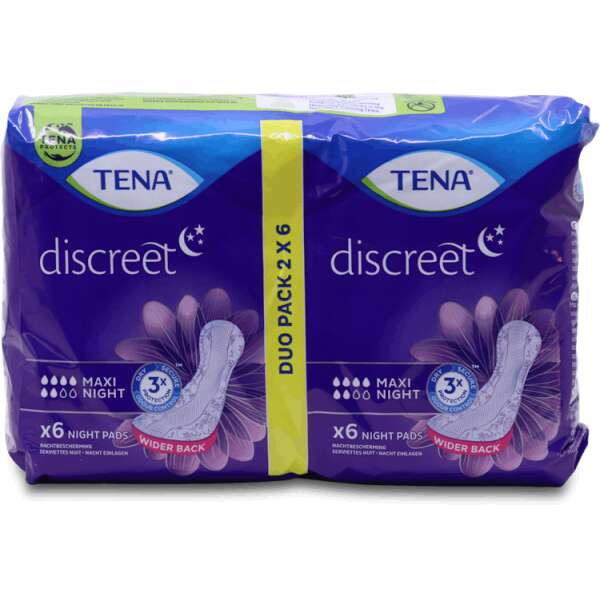 Tena Lady Maxi Night Duo 12pack