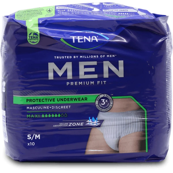 Tena for Men Premium Fit Level 4 Medium Pack of 10