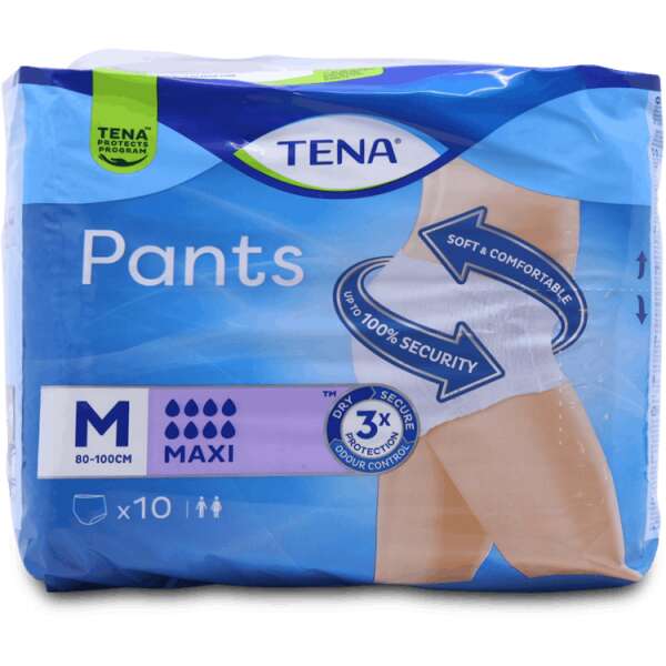 Tena Pants Maxi Medium 10 pack