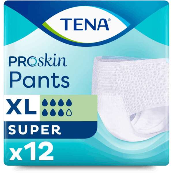 Tena Pants Protect + Super XL 12 Pack