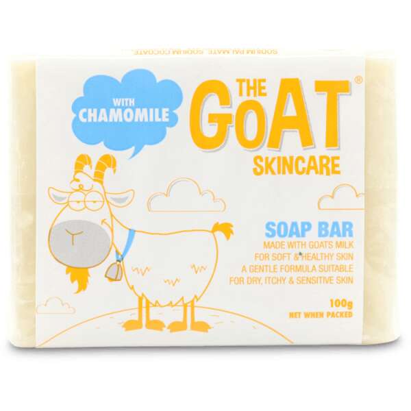 The Goat Skincare Soap Bar with Chamomile Extract 100g