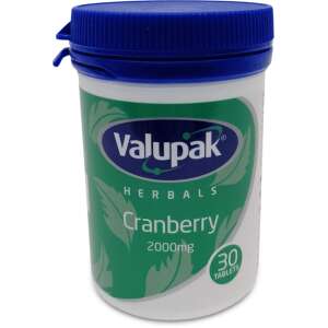 Valupak Cranberry 2000mg 30 Tablets