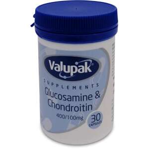 Valupak Glucosamine & Chondroitin 400/100mg 30 Capsules