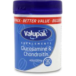 Valupak Glucosamine & Chondroitin 400/100mg 90 Tablets