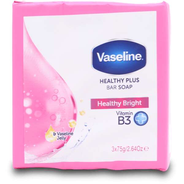 Vaseline Healthy Bright Soap 3 bars