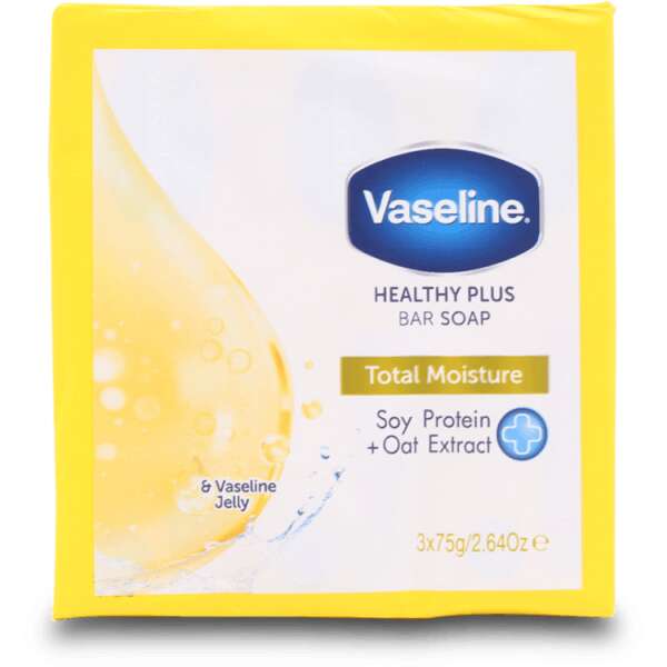 Vaseline Total Moisture Soap 3 bars