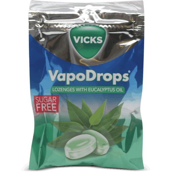 Vicks VapoDrops Lozenges with Eucalyptus Oil 72g