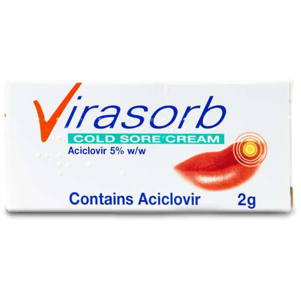 Virasorb Cold Sore Cream 2g