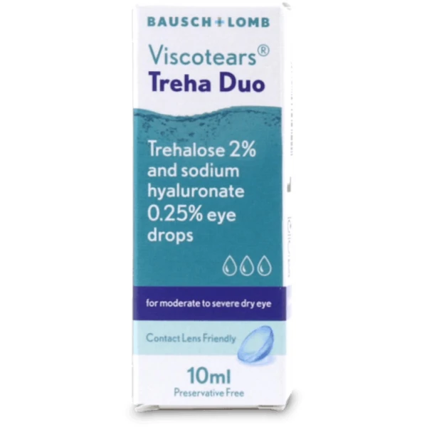 Viscotears Treha Duo Presservative Free Eye Drops