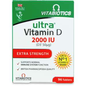 Vitabiotics Ultra Vitamin D 2000IU Tablets 96 Pack