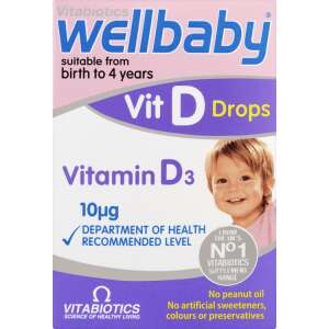 Vitabiotics Wellbaby Vit D Drops 30ml