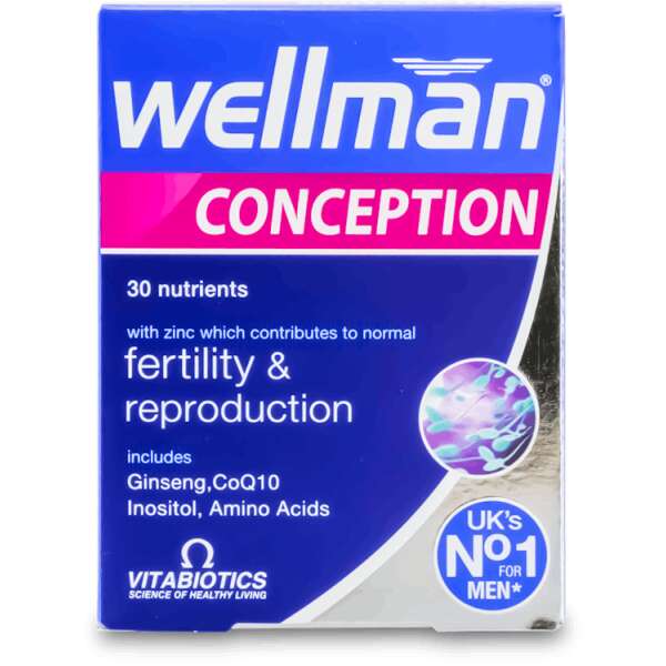 Vitabiotics Wellman Conception 30 Tablets