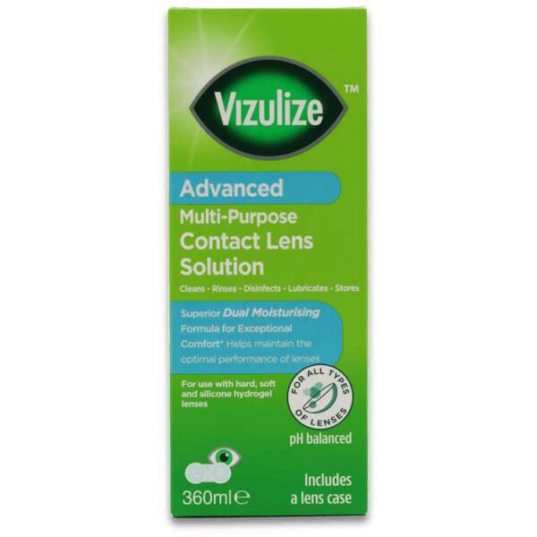 Vizulize All-In-One Contact Len Solution 360ml