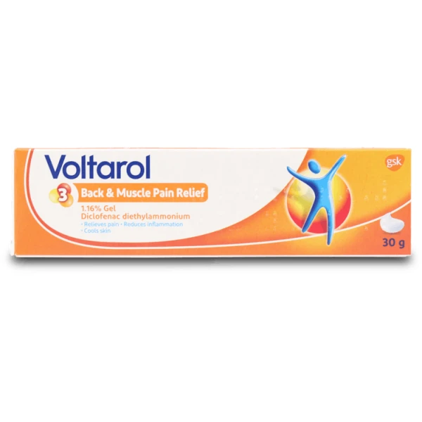 Voltarol Back & Muscle 1.16% 30gm