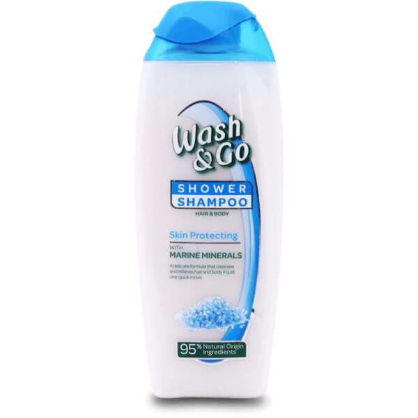 Wash & Go Shower & Shampoo Protecting With Marine Minerals 250ml