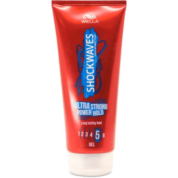 Wella Shockwaves Ultra Strong Power Hold Gel 200ml