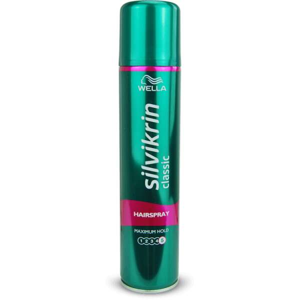 Wella Silvikrin Hairspray Maximum Hold 250ml