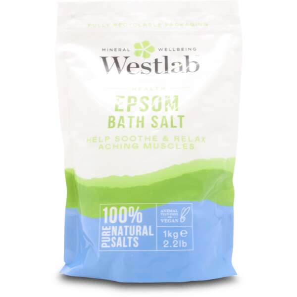 Westlab Reviving Epsom Bath Salts 1kg