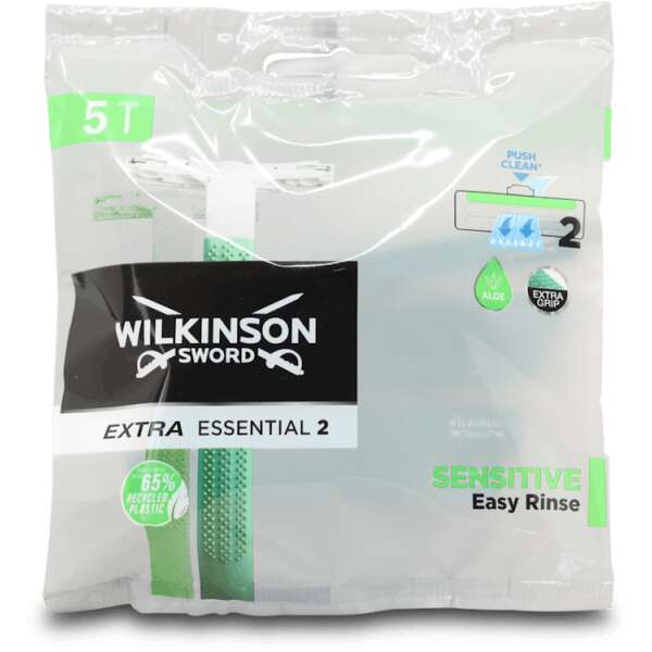 Wilkinson Sword Extra 2 Sensitive Disposable Razor 5 Pack