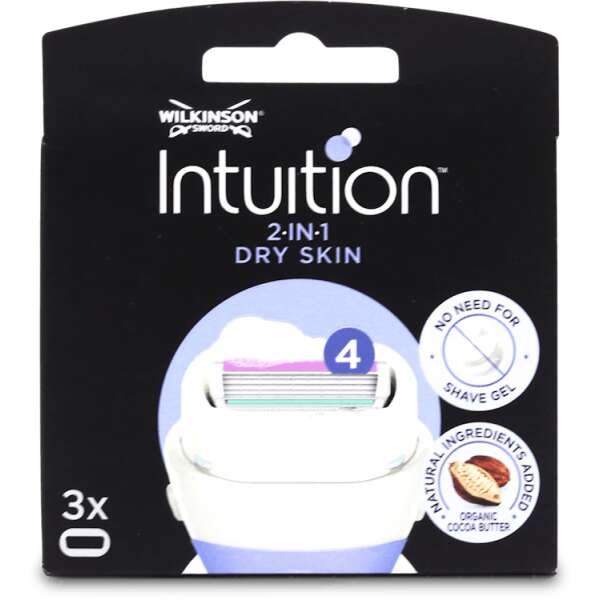 Wilkinson Sword Intuition Blades Dry Skin 3 pack