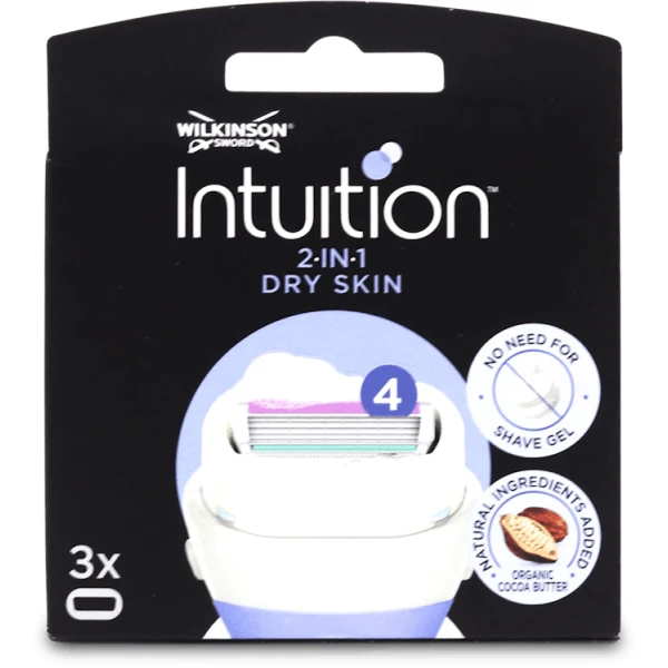 Wilkinson Sword Intuition Blades Dry Skin 3 Pack