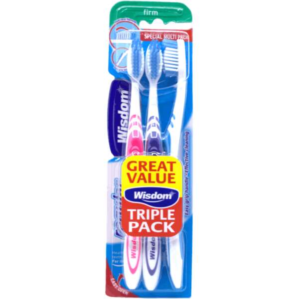 Wisdom Regular Plus Firm Triple Pack