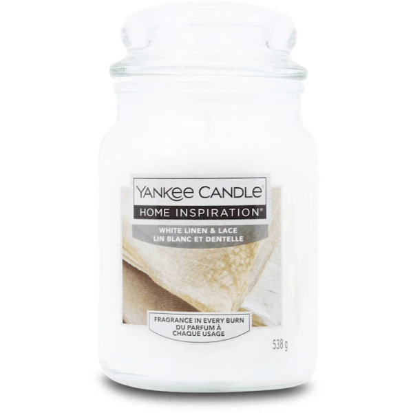 Yankee Candle Home Inspiration Linen & Lace 538g